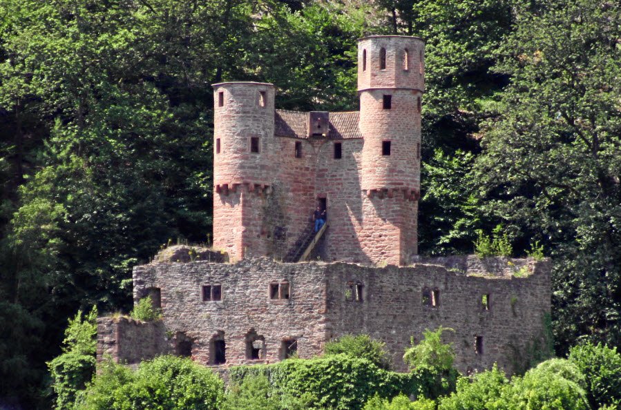 Swallow Nest Castle, Neckarsteinach, Germany